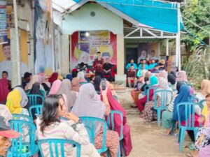Dukungan Terus Mengalir Ratusan simpatisan Emak-emak Parit Culum 1 Kompak siap Dukung dan menangkan Dilla-MT