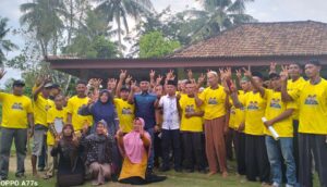 Silaturahmi Bersama Warga Desa Sidorejo, Kordes: 85% Yakin Kemenangan Agus-Nazar