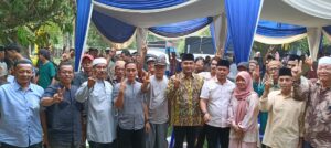 Suasana rukun dan bahagia, Masyarakat Sumay Siap Menangkan Agus-Nazar