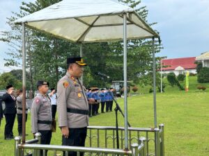 Bertindak Selaku Irup, Kapolres Tanjab Timur Beri Amanat Arti Sumpah Pemuda