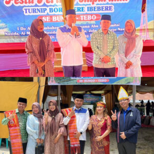 Agus-Nazar Hadiri Pesta Perak Keluarga Besar Turnip