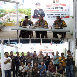 Cooling System Jelang Pilkada, Kapolres Tebo Gelar Silaturahmi dengan Awak Media se-Kabupaten Tebo
