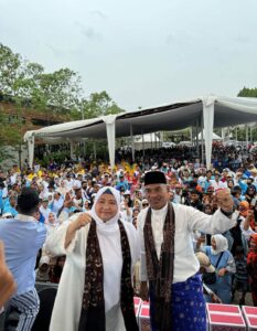 Masnah Busro Perkuat Tim Pemenangan Sungai Gelam