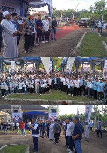 Romi-Sudirman Orasi Politik Dihadapan Ribuan Tim Koalisi Dan Tim Pemenangan
