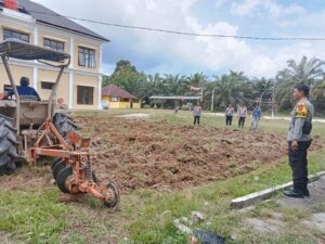 Polsek VII Koto Ilir Dukung Langkah Percepatan Swasembada Pangan
