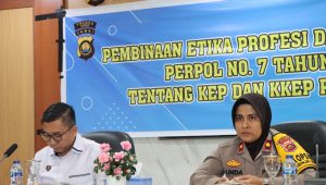 Bid Propam Polda Jambi Sosialisasi KKEP di Mapolres Bungo