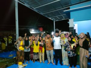 Warga Desa Medan Sri Rambahan Bertekat Menangkan Paslon Agus-Nazar
