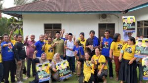 Silaturahmi Dengan Tokoh Masyarakat Batak Desa Perintis Agus-Nazar Dapat Dukungan Penuh