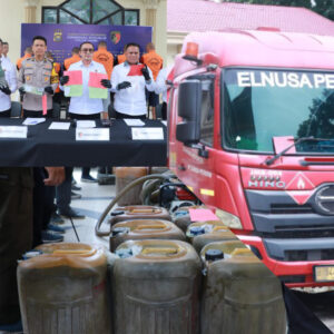 Ditreskrimsus Polda Jambi Berhasil Mengamankan 6 Tersangka Penyalahgunaan Bahan Bakar Minyak (BBM) Bersubdisi