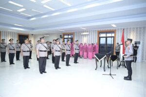 Kapolda Jambi Pimpin Sertijab Sejumlah PJU, Berikut Nama-nama nya
