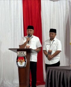 KPU Tetapkan Agus-Nazar Pemenang Pilkada Tebo