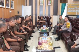 Dua Hari Jabat kapolres Merangin, AKBP Roni Syahendra Silaturahmi Ke OPD