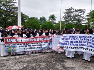 Polres Merangin  Amankan Aksi Damai Nakes