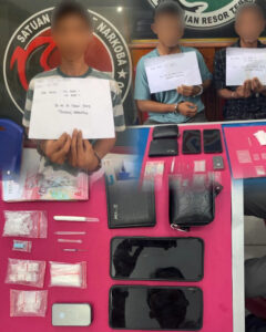 Satresnarkoba Polres Tebo Ungkap Dua Kasus Narkoba dengan Tiga Tersangka dalam Satu Hari