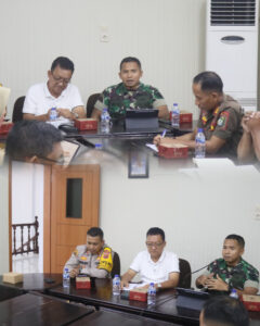 Dandim 0416 Bute Menghadiri Rapat Koordinasi Terkait PETI