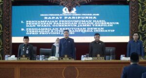 3 Ranperda di Tetapkan DPRD Provinsi Jambi jadi Perda