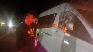 Viral Mobil Travel Dilempari di Mandiangin, Polsek Mandiangin Bertindak Cepat