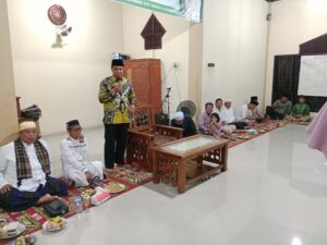 Ustadz Mamad dan Lurah Tebing Tinggi Meriahkan Peringatan Isra Mi’raj di Perumahan Tebo Makmur