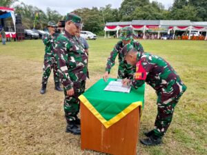 Kodim 0416/Bungo Tebo Gelar Upacara Pembukaan TMMD Reguler ke-123 Tahun 2025