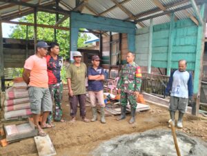 Sebelum memulai kegiatan Satgas TMMD Ke-123 Kodim 0416/Bute lakukan briefing