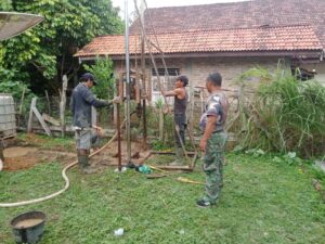 Satgas TMMD Ke-123 Kodim 0416/Bute Mulai Buat Sumur Bor Untuk Warga