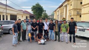 Tiga Pelaku Penjualan Sisik Trenggiling Ditangkap Polresta Jambi
