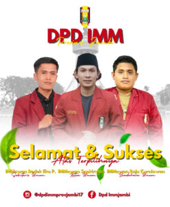 Sapkirman Terpilih sebagai Ketua Umum DPD IMM Jambi Periode 2025-2027