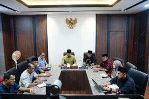 Pemkab Tebo Mengikuti Meeting Zoom Terkait Penyusunan RPJMD