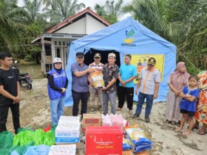 Plt. Sekda Tebo Tinjau Lokasi Banjir di Kecamatan Sumay dan Tebo Tengah