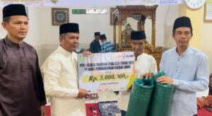 Wabup Tebo Nazar Efendi Pimpin Safari Ramadhan Ke Desa Medan Sri Rambahan