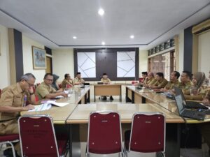 Plt. Sekda Tebo Pimpin Rapat Koordinasi Perizinan PKKPR Non-Berusaha