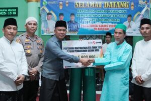 Wakil Bupati Tebo Hadiri Syafari Ramadhan di Masjid Al Hijrah, Desa Sungai Karang