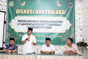 Wakil Bupati Tebo Hadiri Diskusi dan Evaluasi Proyek Pembangunan Berkelanjutan di Bukit 30