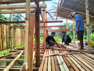 Pembangunan Program TMMD Ke-123 Kodim 0416/Bute Terus Dikebut