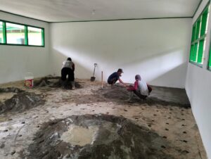 Satgas TMMD Ke-123 Percepat Pembangunan Infrastruktur di Desa Teluk Kuali