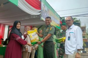 Kodim 0420/Sarko Gelar Bazar Ramadhan, Wujud Kepedulian TNI terhadap Masyarakat