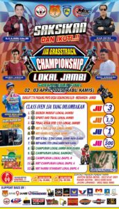 Guncang Merangin,!! PT JJA Gelar Grasstrack Championship 2025