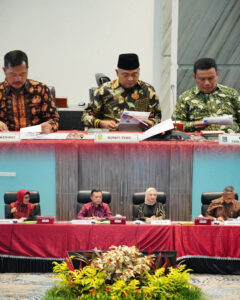 Bupati Tebo, Agus Rubiyanto, SE.MM, menghadiri Rapat Umum Pemegang Saham Tahunan (RUPST) dan Rapat Umum Pemegang Saham Luar Biasa (RUPSLB) PT. Bank Pembangunan Daerah Jambi