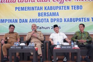 Harmonisasi Eksekutif-Legislatif, Pemkab dan DPRD Tebo Gelar Silaturahmi
