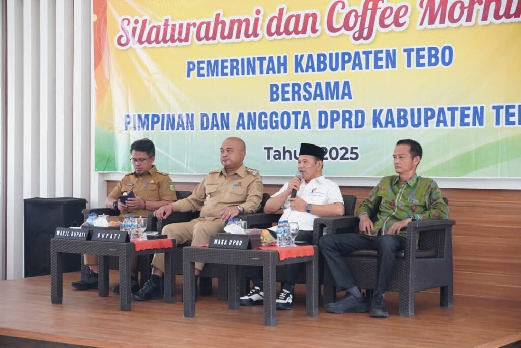 DPRD dan Pemkab Tebo Komitmen Perkuat Sinergi Lewat Coffee Morning