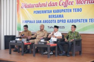 DPRD dan Pemkab Tebo Komitmen Perkuat Sinergi Lewat Coffee Morning