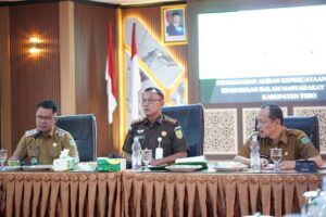 Wakil Bupati Tebo Nazar Efendi, SE.M.Si Hadiri Rapat Koordinasi Tim PAKEM Tahun 2025