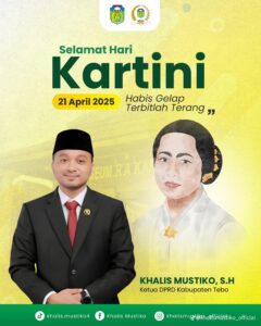 Peringati Hari Kartini, Ketua DPRD Tebo Ajak Perempuan Terus Berkontribusi untuk Daerah