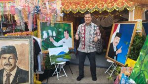 Lukisan Kopi Karya Napi Lapas Bangko Laku Terjual di IPPA FEST 2025