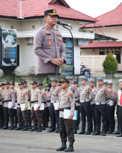 Pimpin Apel Perdana, Kapolres Tebo AKBP Triyanto Tekankan Disiplin, Loyalitas, dan Etika Pelayanan Publik