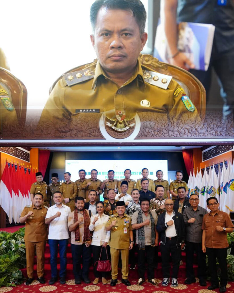 Wakil Bupati Tebo Hadiri Pertemuan Bersama Komisi V DPR RI di Rumah Dinas Gubernur Jambi