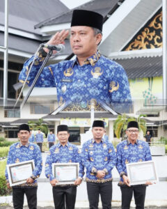 Wakil Bupati Tebo Nazar Efendi, SE.MSi Pimpin Upacara Hari Kesadaran Nasional