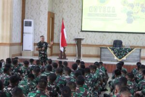 Satgas Yonif 142/KJ Siap Bertugas ke Papua, Dandim Pungky: Sucikan Niat, Jaga Disiplin