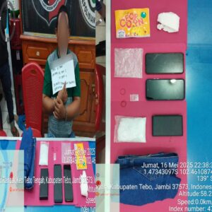 Pengedar Sabu Ditangkap di Rimbo Bujang, Polisi Sita Hampir 83 Gram