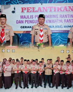 Wakil Bupati Tebo Pimpin Pengukuhan Pengurus Kwartir Ranting Sumay Masa Bhakti 2025–2028